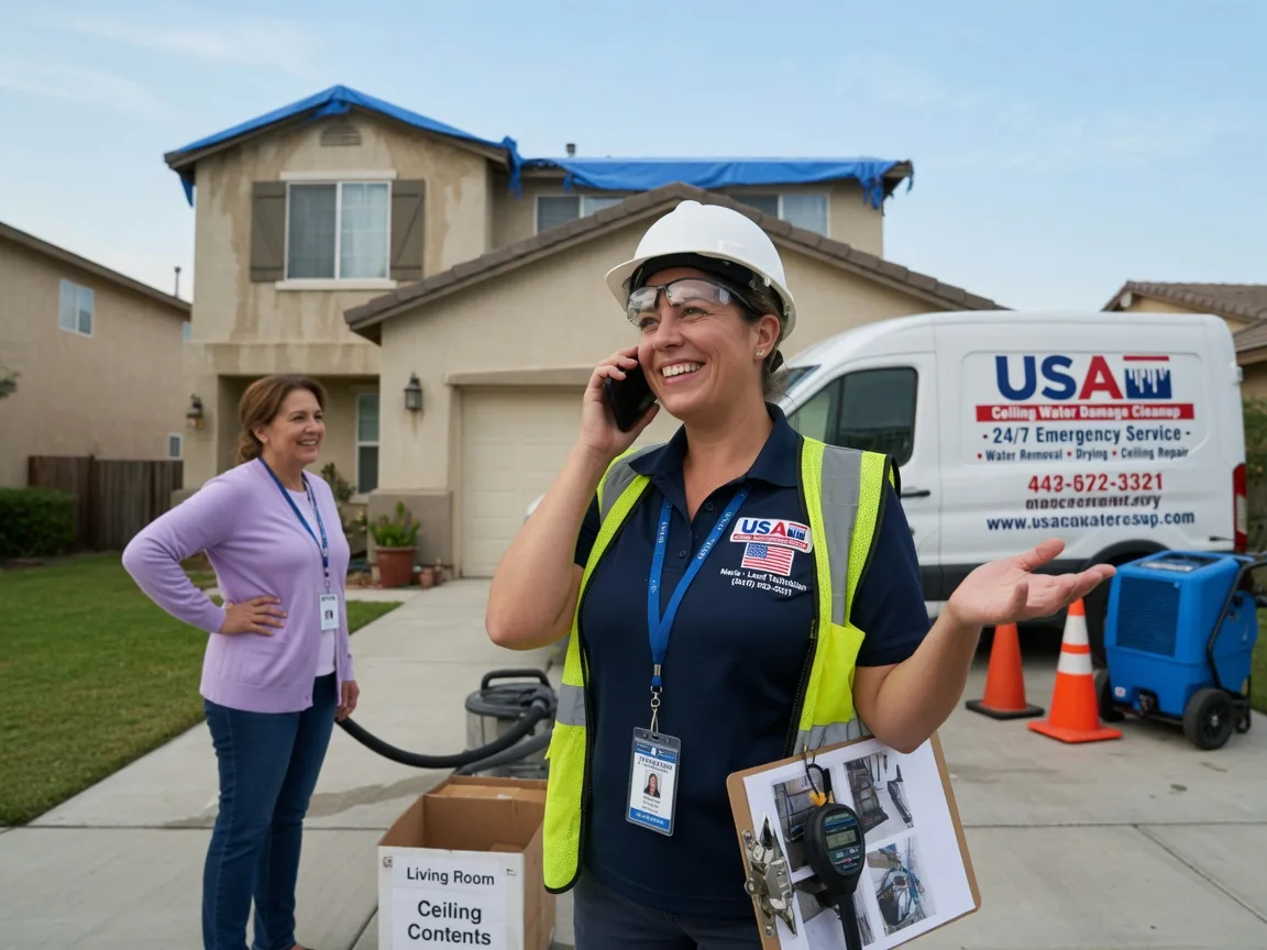 Ceiling Water Damage Restoration Lublin, WI FAQs
